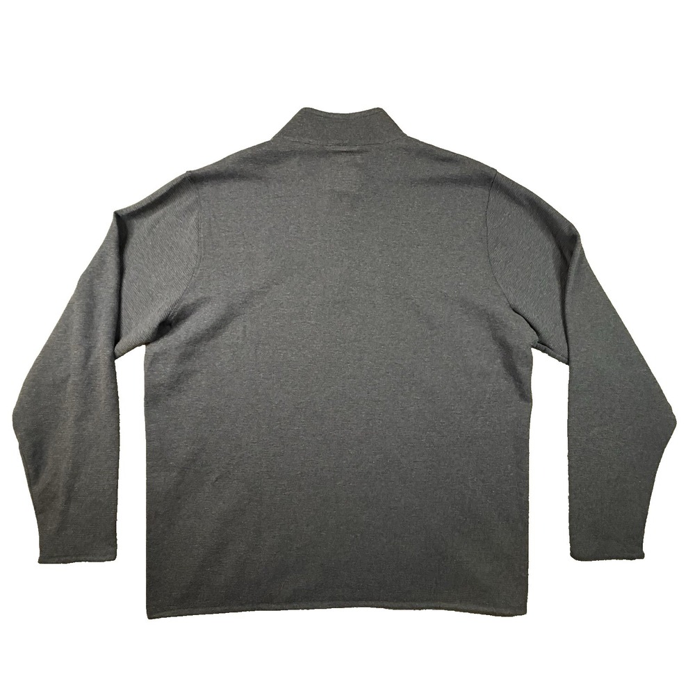 Huk Men's XL NWT Blue Ottoman Heather 1/4 Zip Pullover Performance Fishing - Picture 2 of 14